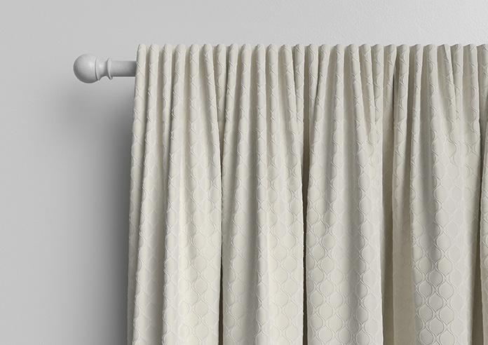 Galactica, Bone White - Made to Measure Curtains - Image 10